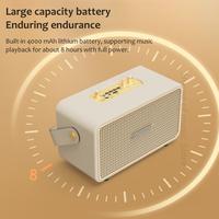 Gambar SGH Retro Style Portable Blue Tooth Speaker Wood Vintage Bedroom Subwoofer BT 5.0 Powerful Bass Speakers Wireless Karaoke Sound Box dari Syugu Shop undefined 4 Tokopedia