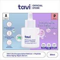 Gambar [GIFT NOT FOR SALE] TAVI 1% Encapsulated Retinol + Peptide Slow Aging Signs Serum 30 ml dari Tavi undefined 1 Tokopedia