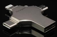 Gambar iDragon U010 32GB - 4 in 1 Flash Drive Metal Lightning Micro USB Type dari Tanaga Online Shop undefined 5 Tokopedia