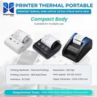 Gambar Printer Thermal Printer Bluetooth Portable Mini Printer Cetak Struk Nota Mini Printer Termal Mini Untuk Cetak Struk Nota Resi dari Rojana arima64 undefined 4 Tokopedia