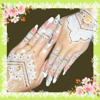 Gambar Henna Instan / Henna Tempel / Hena pengantin untuk dua tangan dari toko v80 undefined 4 Tokopedia