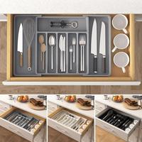 Gambar 1pc Lifewit Silverware Drawer Organizer Adjustable Flatware And Cutlery Holder Black Expandable Utensil Tray Storage Box Kitchen dari GROSIR SEULANG LUSINANNN undefined 1 Tokopedia