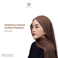 Gambar [Spesial Live] Pashmina Viscose Premium Airflow Sattka Basic dari Queen'Mart undefined 3 Tokopedia