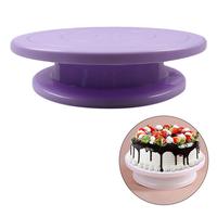 Gambar MEJA PUTAR DEKOR KUE TART ROTATING CAKE TURNTABLE PIRING PUTAR HIAS dari creazyystore undefined 4 Tokopedia