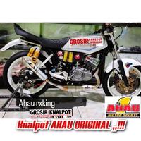 Gambar Knalpot Racing AHAU one Ahau1 ORIGINAL Stainles Type PDK / Repsol & DMC Yamaha RX king Rxs RXk RX S RXZ Model Ninja Porting harian Balap HEDON Sunmory Race Nalpot 2tak Stenlis anti Karat Kolong Telo not Cms Creampie aitech ORi ASLI Termurah Terlaris dari Boost Officiall undefined 3 Tokopedia