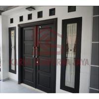 Gambar (Langsung Diproses) Kusen Minimalis Pintu Model Kupu Tarung Kayu Jati Putih | Grab/Gosend dari honey store1 undefined 2 Tokopedia