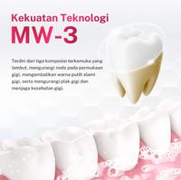 Gambar METOO MW-3 Advanced Whitening Toothpaste Pasta Gigi Putih / Bebas Sensitif / Bebas Karang Gigi / Pasta Gigi Probiotik dari Eve Skin undefined 2 Tokopedia