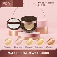 Gambar KAMIA - PIXY Make It Glow Dewy Cushion Refill | Dewy Glowy Finish - 101 Light Beige, Refil D Cushion dari kamiabeauty undefined 3 Tokopedia