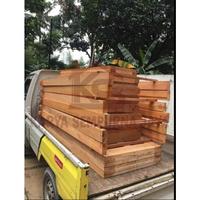 Gambar (Langsung Diproses) Satu Set Pintu Kusen Utama Model Kupu Tarung Minimalis Kayu Jati Putih/Gamelina | Grab/Gosend dari honey store1 undefined 5 Tokopedia