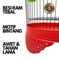 Gambar FULL SET SANGKAR LOVEBIRD BINTANG WARNA OVAL BESI IMPORT KANDANG LOVEBIRD SANGKAR BURUNG LOVE BIRD PARKIT KENARI SANGKAR - HIJAU STABILO dari Blommy Official undefined 4 Tokopedia