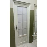 Gambar (Langsung Diproses) Pintu Kamar Mandi Upvc Pvc Tebal Minimalis Kaca Polos Eden Joice Pare Kediri | Grab/Gosend dari honey store1 undefined 1 Tokopedia