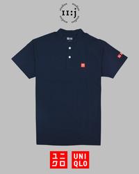 Gambar Kaos Polo Shirt Uniqlo Logo Kerah Shanghai New Original - Navy (Best Quality) dari UNIQLO Office Store undefined 1 Tokopedia