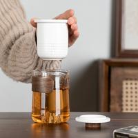 Gambar ICHI Chinese Tea Pot Pouch / Teh Pot 4 in 1 Set Souvenir Gift Pack / Compact Tea Pot / Hampers Teaset - White dari Kini Kolektiv undefined 4 Tokopedia