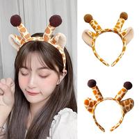 Gambar Bando Bandana Karakter Telingan Hewan Jerapah, Rusa, Sapi, Macan Putih, Macan tutul, Harimau Lucu dan Imut dari tokobajucowo628 undefined 1 Tokopedia