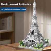 Gambar BOOM SALE ZHEGAO Mainan 1765Pcs Lego Eiffel Tower 3D Puzzle Blok Bangunan Mini Bricks Susun Edukasi Mainan - M2068-600Pcs dari Gerticos undefined 1 Tokopedia
