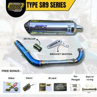 Gambar knalpot stylo 160 full system orinal 99 racing type sr-9 suara ngebas bulat adem inlet 38 mm masih ready dari Knalpot Buana undefined 1 Tokopedia
