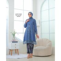 Gambar AUDY TUNIK Model Terbaru | Tunik Kondangan | Seragaman | Pesta | New Collection - Lavender SET, M dari ellequeen undefined 3 Tokopedia