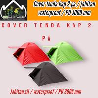 Gambar (COD)-cover tenda 2.3 orang 5 waterproof outer tenda pelindung atap tenda camping dari Resolving Duplicate undefined 3 Tokopedia