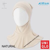 Gambar Uniqlo Airism Hana Tajima Hijab Jilbab Ciput Black (Best Quality) dari UNIQLO Office Store undefined 5 Tokopedia