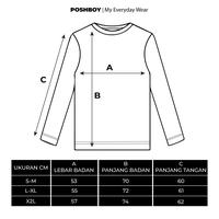 Gambar Poshboy Ginza Kaos Lengan Panjang Pria Warna Caramel - Long Sleeves kualitas Premium Original 100% - Ginza Caramel, L-XL dari Poshboyid undefined 5 Tokopedia