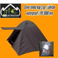 Gambar (COD)-cover tenda 2.3 orang 5 waterproof outer tenda pelindung atap tenda camping dari Resolving Duplicate undefined 4 Tokopedia