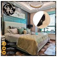 Gambar Bracket Sudut Siku Segitiga Ujung Braket Konektor Hitam Sudut Corner Ambalan Lemari dari Goldie Handle undefined 3 Tokopedia