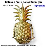 Gambar Dekorasi Pintu Nanas Kuningan antik Ketukan Pintu Nanas ukir Door Kno dari Marazhar Shop undefined 2 Tokopedia