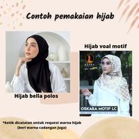 Gambar (Hampers hemat hijab) kado kerudung segiempat free ucapan untuk ulang tahun anniversary hari guru hari ibu lebaran perpisahan sekolah - paket hijab 2 dari Hildacore undefined 2 Tokopedia