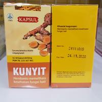 Gambar Kapsul Kunyit kuning tazakka Obat Asam Lambung nyeri ulu hati | herbal LIVER |Herbal Pereda Nyeri Haid ISI 60 Kapsul dari Infinityshopp1 undefined 4 Tokopedia