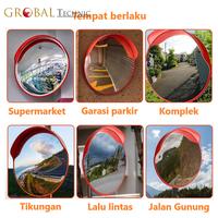 Gambar NEW PRODUCT CONVEX MIRROR 100CM KACA CEMBUNG SAFETY JALAN TIKUNGA NOUTDOOR dari Emily Sh0p undefined 3 Tokopedia