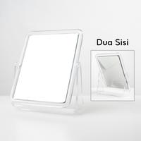 Gambar MINISO Beauty Mirror Cermin Aesthetic Simple persegi panjang cermin meja Kaca Rias Make Up dari Jaenal abidinn undefined 5 Tokopedia