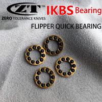 Gambar 2pcs Brass Frame Folding Knife Ceramic Bearing  ZT Zero Tolerance 0900 0450 0460 0055 IKBS FLIPPER Quick Open Bearings DIY dari vini virna undefined 3 Tokopedia