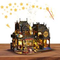 Gambar DIY Miniature Dollhouse Kit with LED Lights Mini House Building Kit Tiny House Crafts for Adults Birthday Gifts Hobbies dari bieromstor undefined 2 Tokopedia