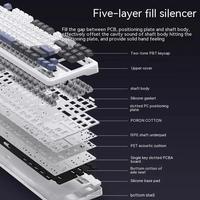 Gambar AULA F87 Pro Mechanical Keyboard 2.4g/Usb/Bluetooth Tri Mode Wireless 87 Key Rgb Pbt Gasket 5 Layer Silencing Full Key No Impact dari AISYAH MULTI SHOP undefined 2 Tokopedia