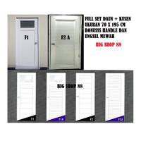 Gambar PINTU KAMAR MANDI UPVC FELICE TEKNOLOGI KOREA FREE ONGKIR CIREBON FULL SET DAUN dan KUSEN dari Lakuku lapaak undefined 1 Tokopedia