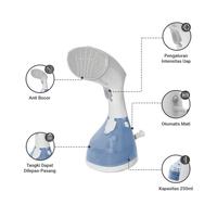 Gambar MakmurElektronik- INFORMA - SETRIKA UAP - KELS CATANIA GARMENT HAND STEAMER 250ML BLUE dari ryanmudi undefined 3 Tokopedia