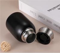 Gambar SALE TERLARIS GELAS KOPI TEH MINI BOTOL TUMBLER TERMOS CUP THERMOS MUG TRAVEL 280ML READYY - Hitam dari teh via store undefined 2 Tokopedia