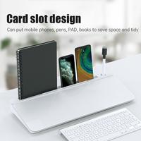 Gambar Desktop Keyboard Mini Whiteboard Writing Board Tempered Glass Business Office Erasable Note Memo Dry Erase Board Wrist Rest dari ANSHIERU STORE undefined 4 Tokopedia