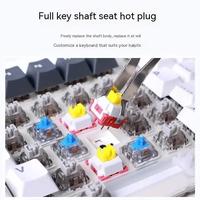 Gambar AULA F87 Pro Mechanical Keyboard 2.4g/Usb/Bluetooth Tri Mode Wireless 87 Key Rgb Pbt Gasket 5 Layer Silencing Full Key No Impact dari AISYAH MULTI SHOP undefined 4 Tokopedia