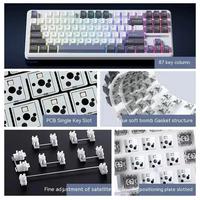 Gambar AULA F87 Pro Mechanical Keyboard 2.4g/Usb/Bluetooth Tri Mode Wireless 87 Key Rgb Pbt Gasket 5 Layer Silencing Full Key No Impact dari AISYAH MULTI SHOP undefined 3 Tokopedia