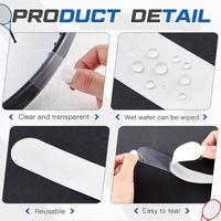 Gambar Pelindung Kepala Raket Tennis Squash Transparent Protection Tape Tpu Sticker Stiker Mengurangi Benturan Dan Gesekan Aksesoris Olahraga Luar Ruangan - 37cm dari Toko Hanako-01 undefined 3 Tokopedia