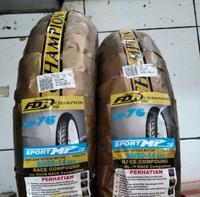 Gambar FDR 90/80 14 MP76/MP 27 RACING SOFT COMPOUND SPORT XR EVO GENZI PRO TUBELESS BAN MOTOR MATIC MP76 MP27 SPORTXR GOLD GENZIPRO 90 80 RING 14 TL dari Jessica winadyaa undefined 2 Tokopedia
