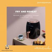 Gambar MakmurElektronik- [COD] Mito AF 2 Air Fryer Grande Low Watt 3 Liter AF2 dari ryanmudi undefined 4 Tokopedia