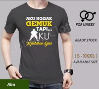 Gambar GTOutlet- Kaos distro unik baju humor orang gendut gemuk big size dari untianti undefined 4 Tokopedia