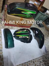 Gambar JUAL MURAH TANGKI BAJU SET RX KING HIJAU BOTOL LIST 2003 GRES BARU KOMPLIT SIAP PASANG DI MOTOR MERK TAKAYAMA dari AUTOTECH.. undefined 5 Tokopedia