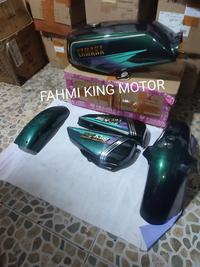 Gambar JUAL MURAH TANGKI BODY BAJU SET RX KING MASTER HIJAU BOTOL 1995 KOMPLIT GRES BARU SIAP PASANG DI MOTOR MERK TAKAYAMA dari AUTOTECH.. undefined 2 Tokopedia