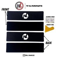 Gambar NL Frameless License Plate Holder Plat Mobil NL Tatakan Plat Mobil - FULLSET dari BlackGarage Official undefined 3 Tokopedia