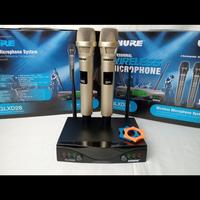Gambar MICROPHONE READY MIC WIRELESS CHARGING SHURE GLXD-28 -- 2BH MIC PEGANG/HANDHELD dari Gloomy Pedia undefined 5 Tokopedia