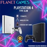 Gambar PS 4 [ PLANET GAMES ] TYPE SLIM HDD 1 TB FULLGAMES dari CUFA006 undefined 1 Tokopedia