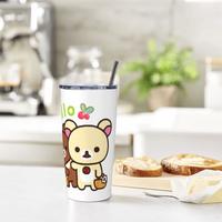 Gambar Hello Milk And Mocha Cute Teddy Bears 3 Stainless Steel Tumbler Vacuum Insulated Mugs Thermal Cold Bottle Straw With Lid 20oz dari src mayisoru grosir996 undefined 5 Tokopedia